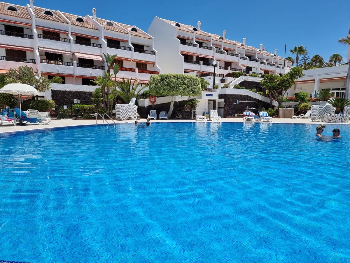 Casa Teide, Ground Floor Apartment Parque Santiago 1, Heated Pool, 100 M To Sea And Beach, Wifi Playa de las Americas  Bagian luar foto