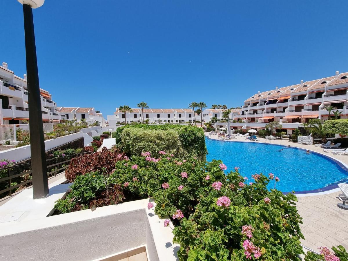 Casa Teide, Ground Floor Apartment Parque Santiago 1, Heated Pool, 100 M To Sea And Beach, Wifi Playa de las Americas  Bagian luar foto
